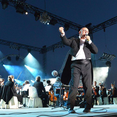 Jérôme Pillement Chef d'orchestre | Un Violon sur le sable